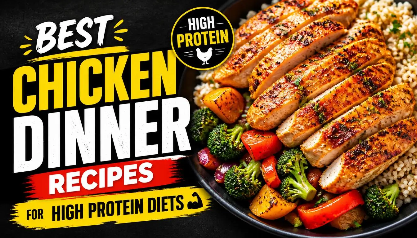 Best Chicken Dinner Recipes for High Protein Diets