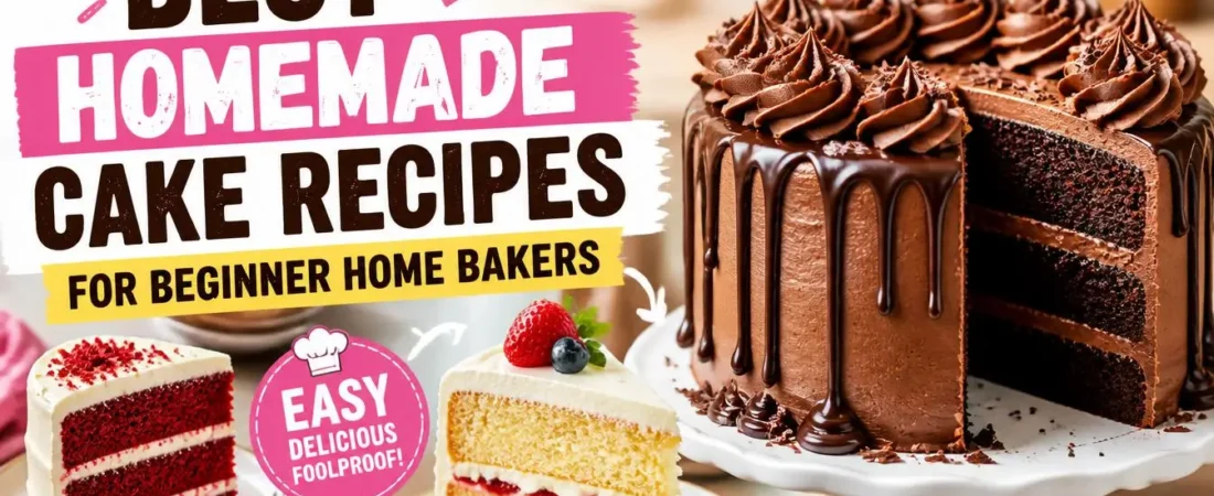 Best Homemade Cake Recipes for Beginner Home Bakers