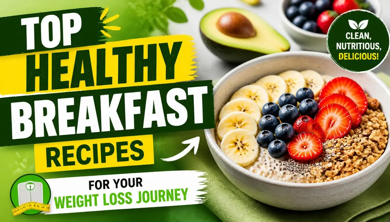 Top Healthy Breakfast Recipes for Your Weight Loss Journey