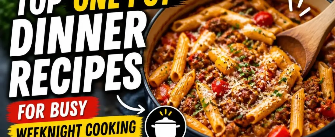 Top One Pot Dinner Recipes for Busy Weeknight Cooking