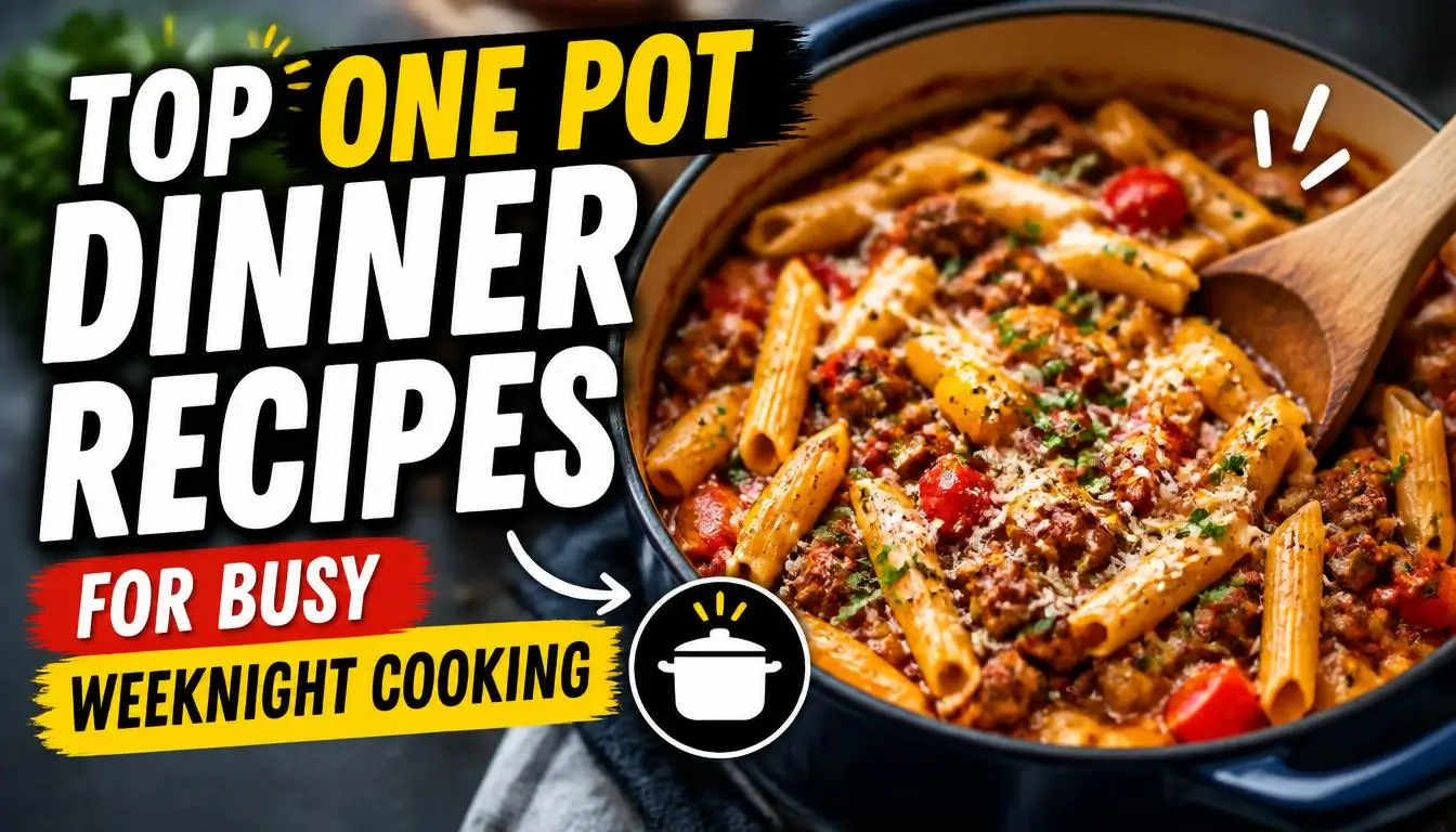 Top One Pot Dinner Recipes for Busy Weeknight Cooking